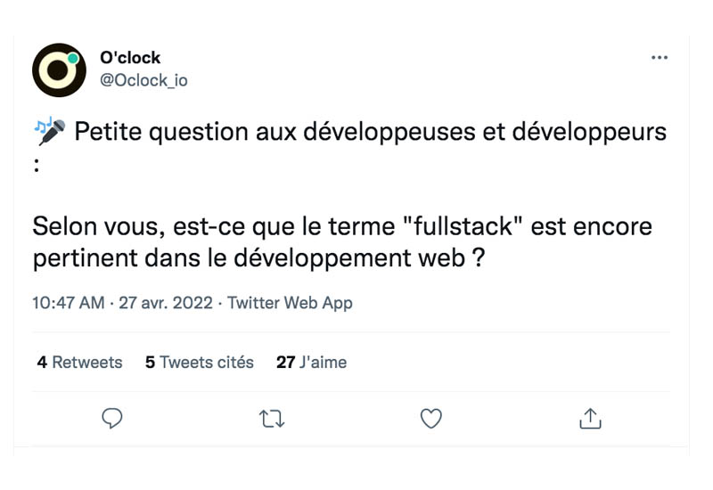 Tweet Fullstack