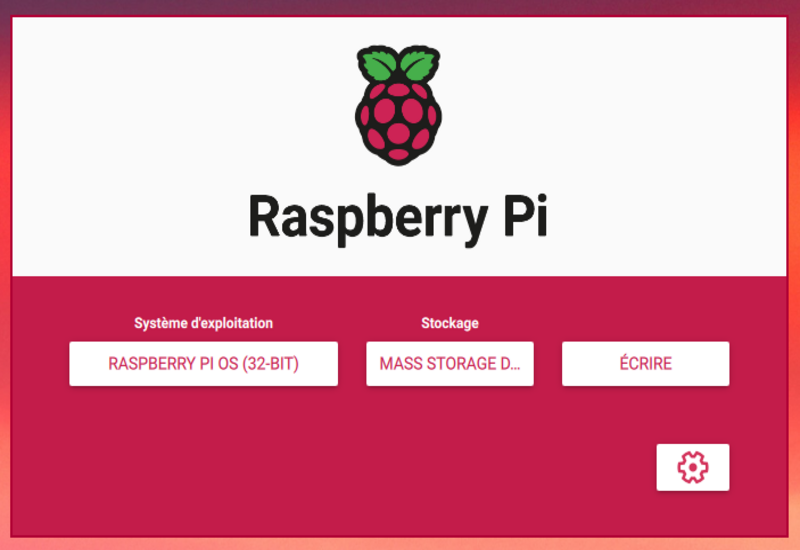 raspberry pi page acceuil